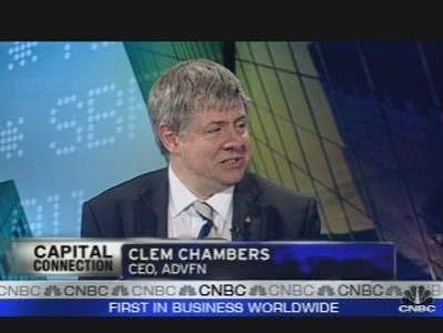Clem Chambers on CNBC, CEO of ADVFN